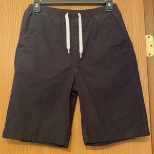 Youth Boy’s Black Khaki Shorts Size LG(14-16)